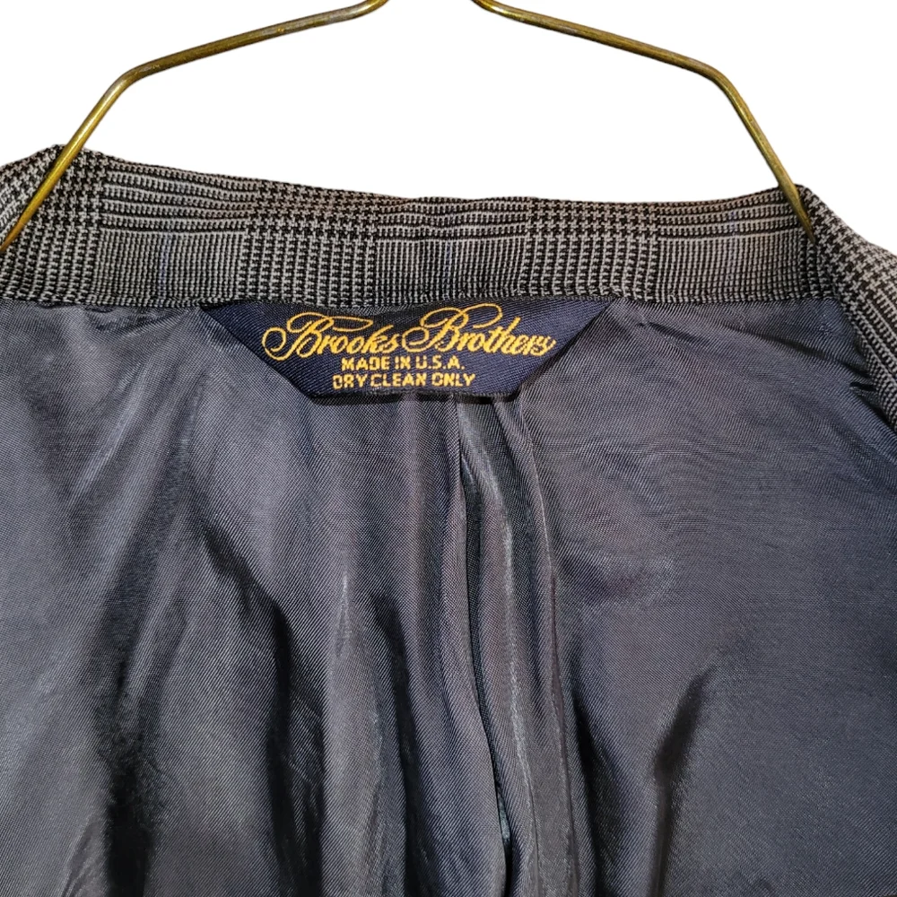 Vintage Brooks Brothers Makers Brooksease Union Made in USA Sport Blazer - Picture 6 of 12